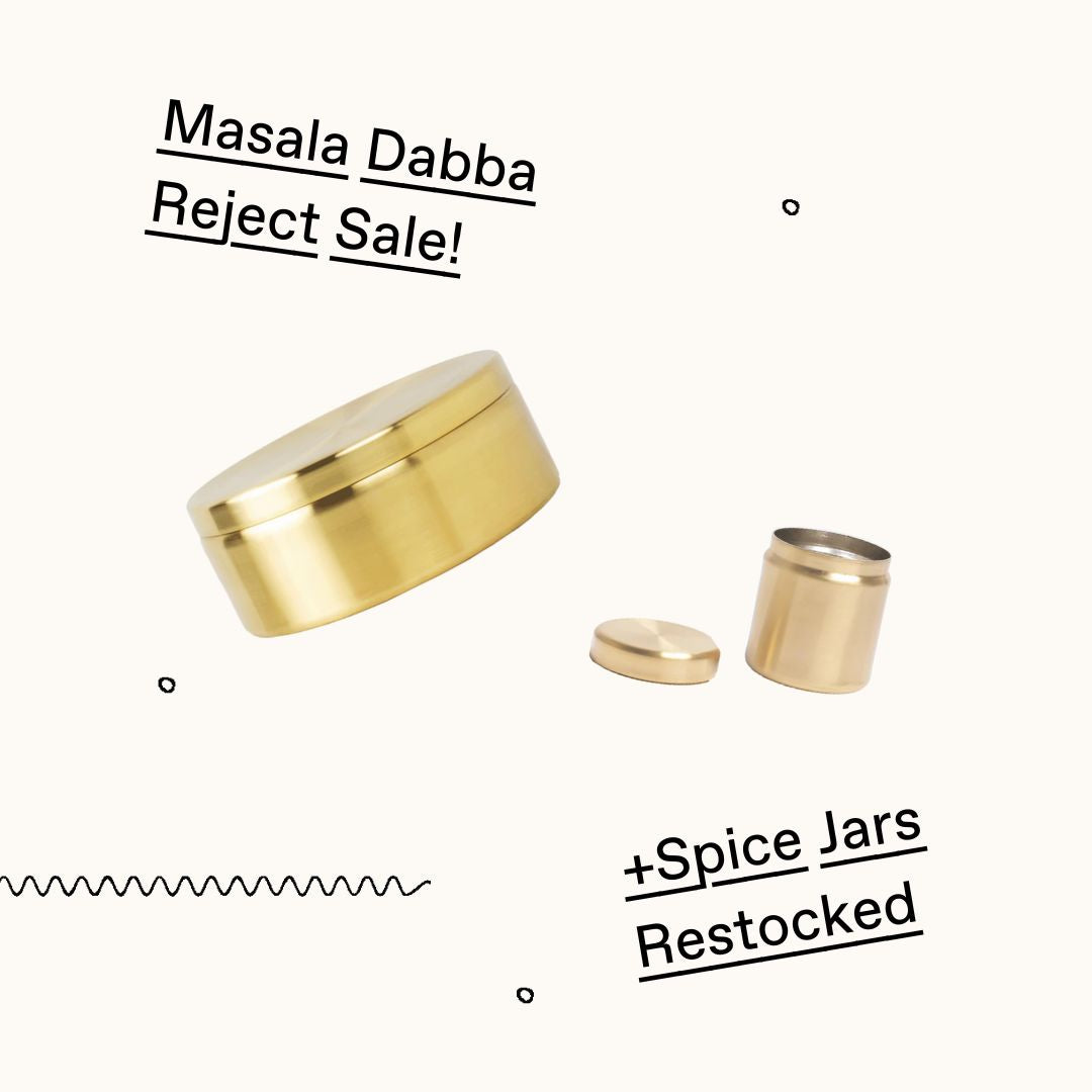 Masala Dabba REJECT + Spice Jar Sale Tiipoi